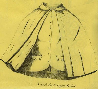 CONSEILLER DAMES PATTERN Oct 1852   CRISPIN GILET  