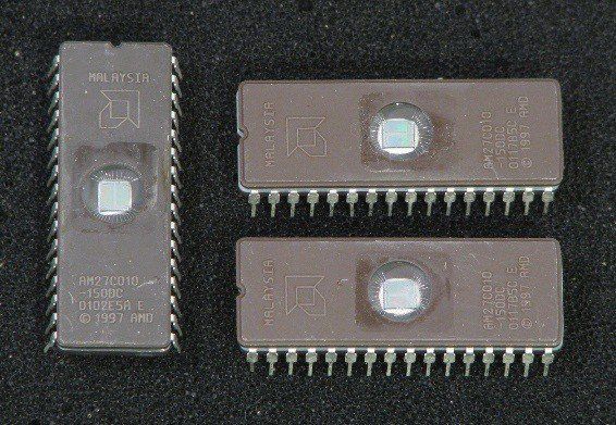 27C010 (27c1001) 128K x 8 150 nS 32 pin DIP   TESTED   