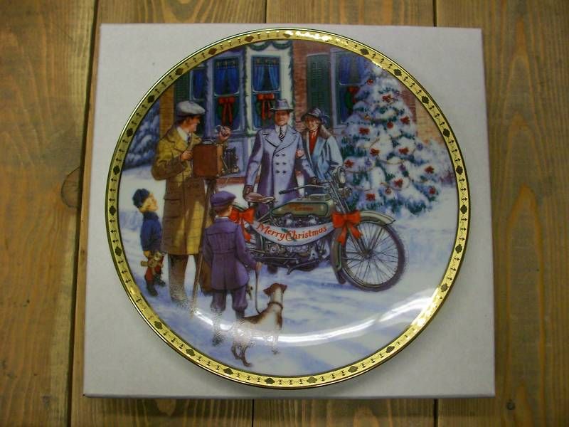 Harley Davidson® 1998 Collectible Christmas Plate 97908  