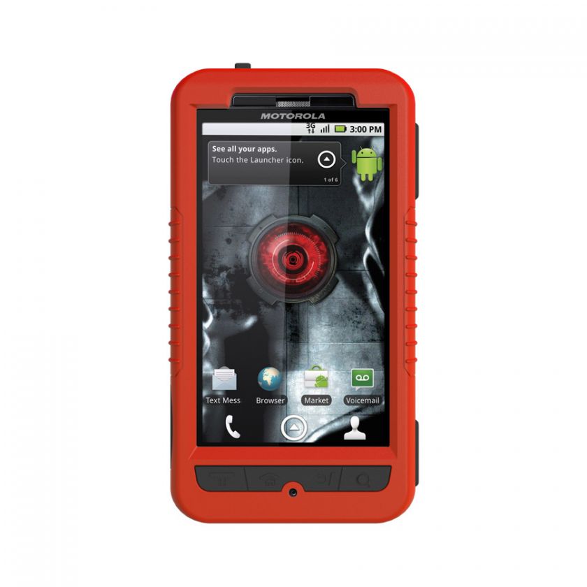 CYCLOPS 2 by Trident Case For Motorola Droid X/X2/Milestone X (RED 