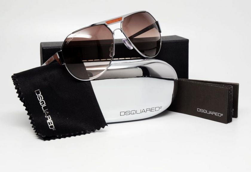 DSQUARED DQ 62 0062 14F BROWN SUNGLASSES DSQUARED2 062  