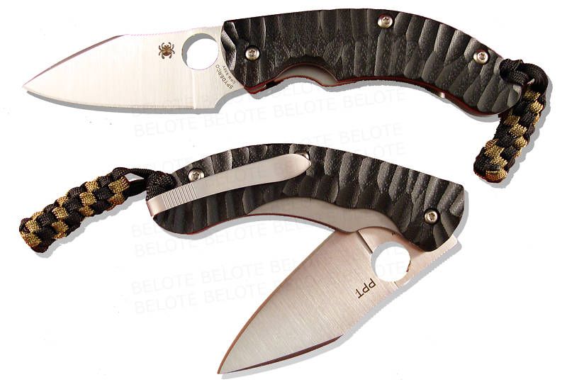 Spyderco Fred Perrin PPT S30V G 10 Folding Knife C135GP  