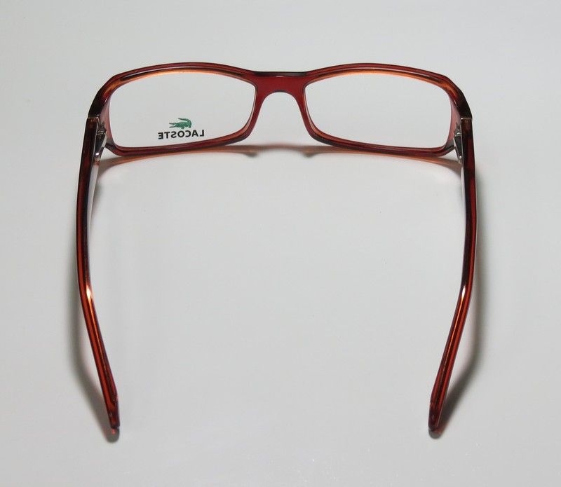 NEW LACOSTE 12236 52 16 130 STYLISH RED VISION EYEGLASSES/GLASSES 