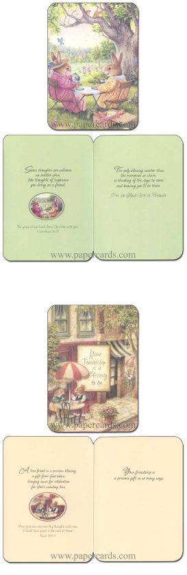 Holly Pond Hill Scriptured Friendship Cards Box of 12  