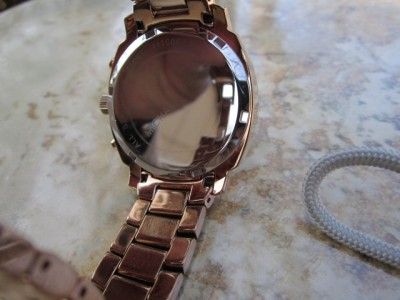   Kors Womens Rose Gold MOP Dial With Crystals Chrono Watch MK5336 F24
