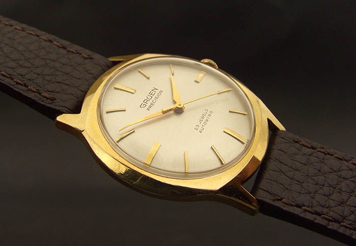 RARE GRUEN Precision AUTOMATIC 23J 560RSS MEN SWISS 10K GOLD FILLED 