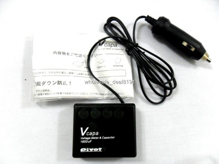 IVOT V Capa Voltage Meter & Capacitor Decription