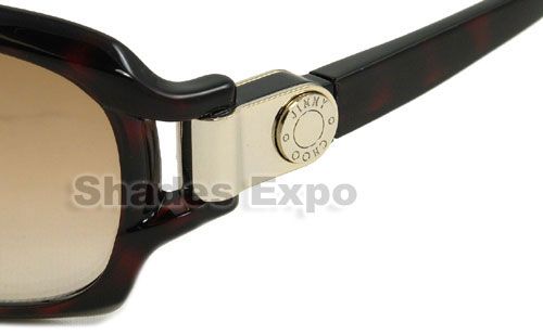 NEW JIMMY CHOO SUNGLASSES JC LISA TORTOISE ONLDIO CASE  