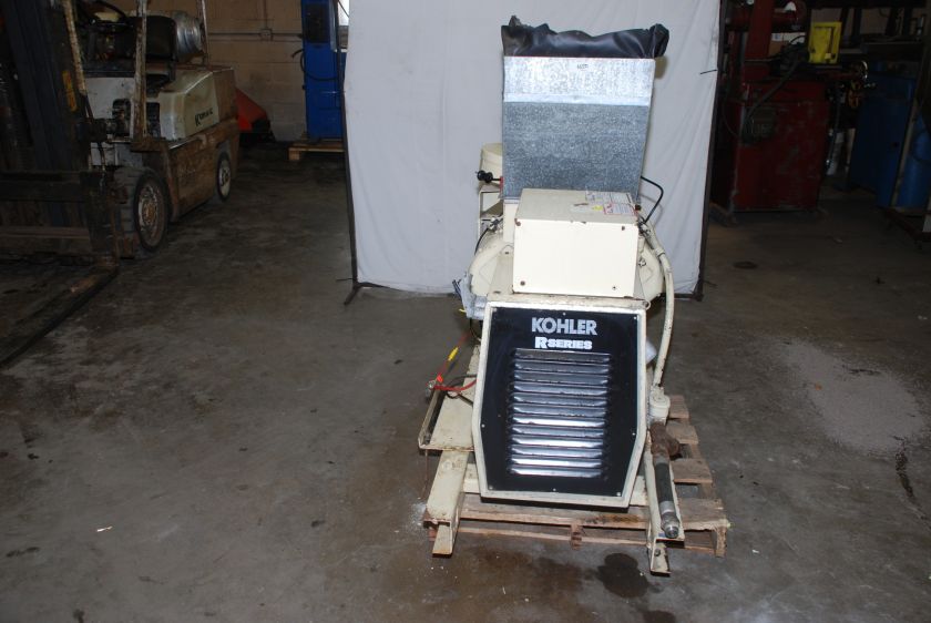 KOHLER R SERIES NATURAL GAS PROPANE GENERATOR WISCONSIN VG4D1 engine 