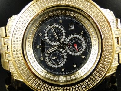 KING MASTER/JOE RODEO/JOJO SWISS DIAMOND WATCH 5.0 CT  