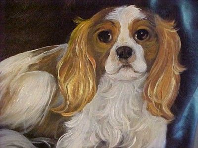 STUNNING CAVALIER KING CHARLES SPANIEL HANDBAG PURSE  