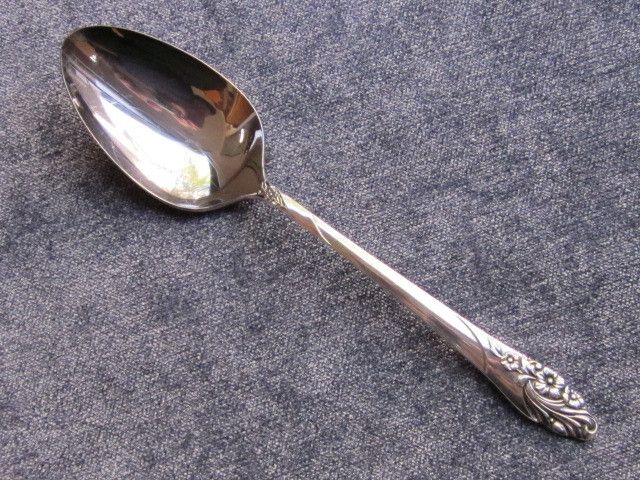 EVENING STAR Silver Plate Oneida/Community Serve Spoon  