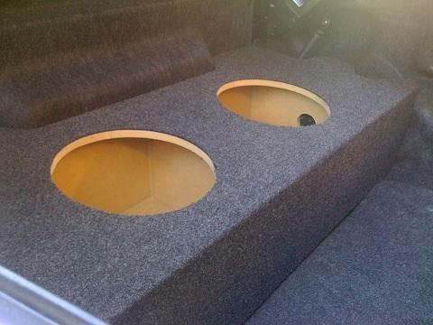 Honda Del Sol Custom Sub Subwoofer Box Enclosure (2 12)   Concept 