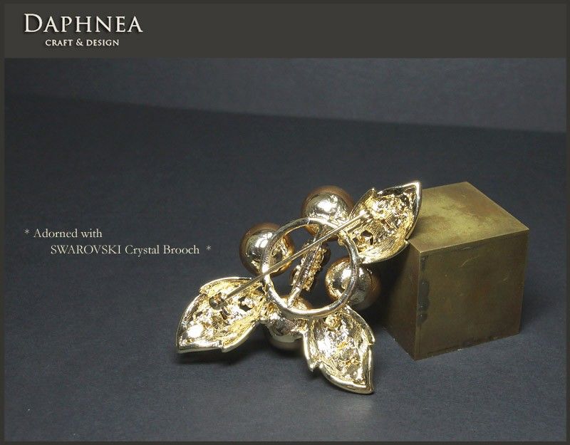 daphnea crystal new unique fashion brooch FB280714  