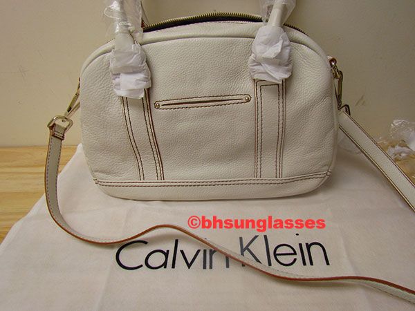 Brand New Calvin Klein Handbag, Vienna Doctor Satchel / OFF WHITE 