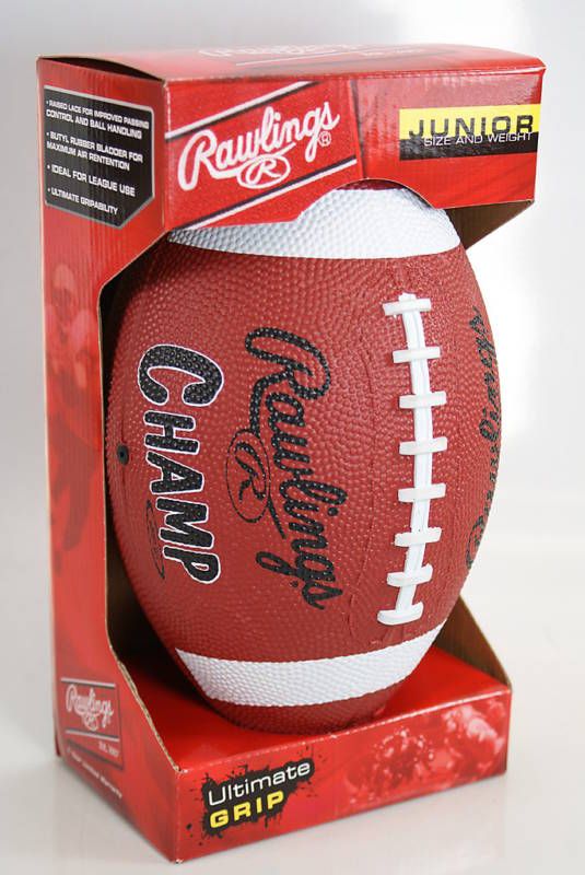 NEW Rawlings JUNIOR SIZE Rubber Football   