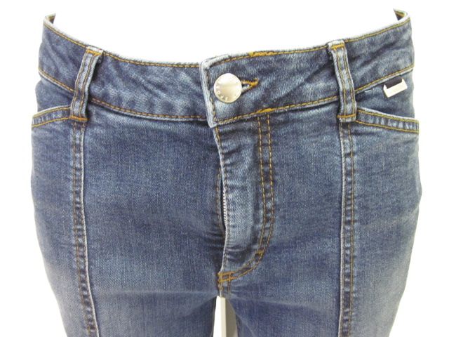 ESCADA SPORT Blue Marie Cropped Denim Jeans Pants Sz 36  