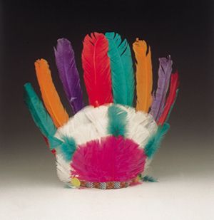 Native American Indian Feather Costume Headdress Econom  