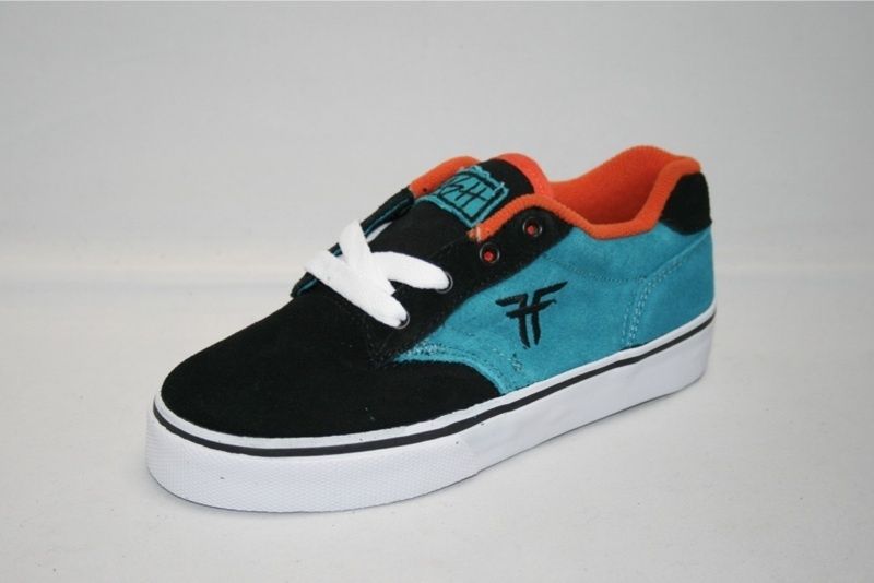 Kids FALLEN Hansen SLASH Black Blue skate shoes 1 US  