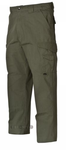 TRU SPEC 24 7 MENS PANTS KHAKI COTTON POLICE GEAR NEW  