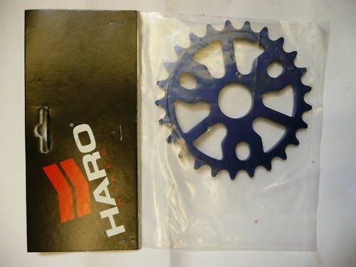 haro bikes 25T front sprocket / Chainring Blue BMX  