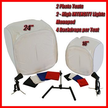 NEW PREMIUM PHOTO STUDIO LIGHT BOX KIT tent cube  