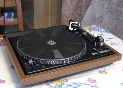 Dual CS 1242 Changer Turntable W/ Audio Technica Cartridge Just 