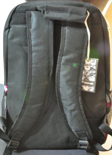 Hurley Backpack Book Bag Girls Script Pink School NEW  