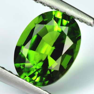 PRECISION CUT CHROME TOURMALINE 1.35ct   SPECTACULAR   RED UNDER 