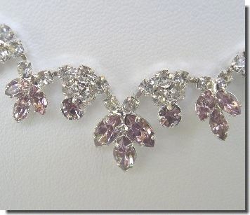 Bridal Necklace Crystal EARRINGS SET Prom Wedding N1Z48  