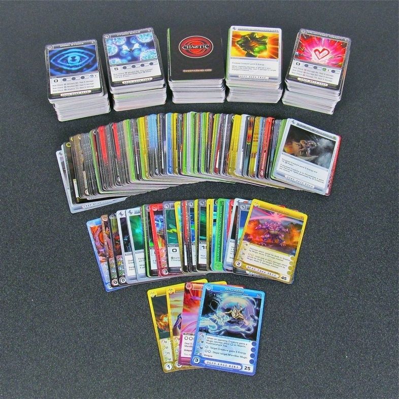 Huge Chaotic Card Lot, 900+ cards 4 Ultra, 35 Super, 164 Rare, 700 