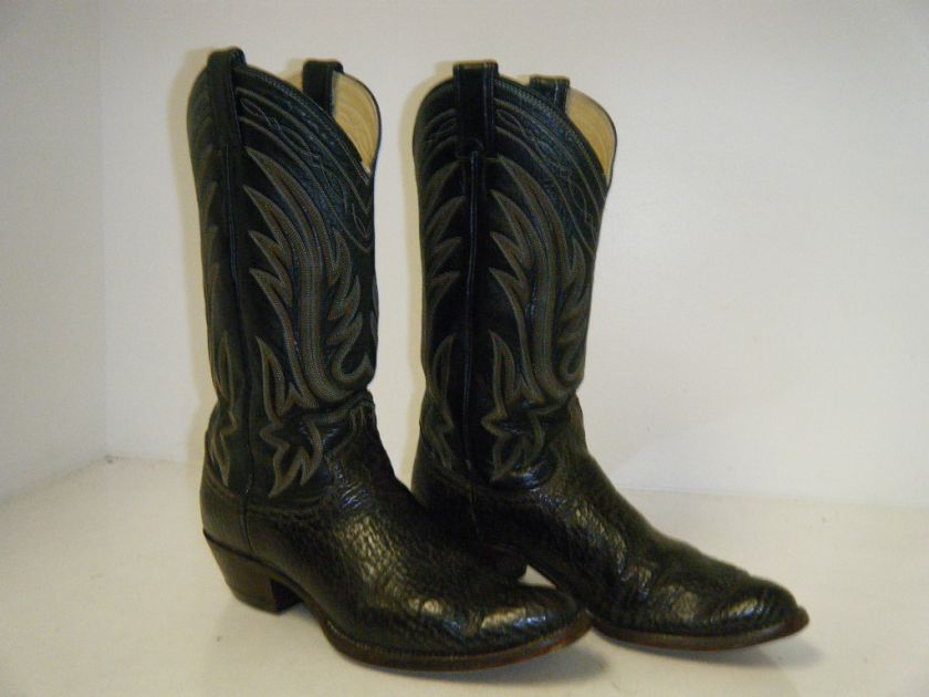 JUSTIN Vintage Cowboy Boots 9 B Men  