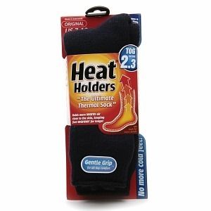 Mens Thermal HEAT HOLDER SOCKS (sox) 2.3 TOG   Size 7 12   Black 