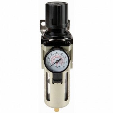 New 1/2 Air Line Filter/ Regulator with Gauge  