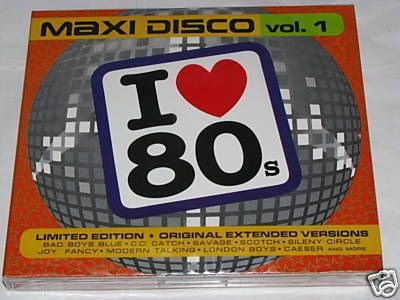 MAXI DISCO 80s Hits. Vol. 1. Set 2 CDs Digipack 2008  