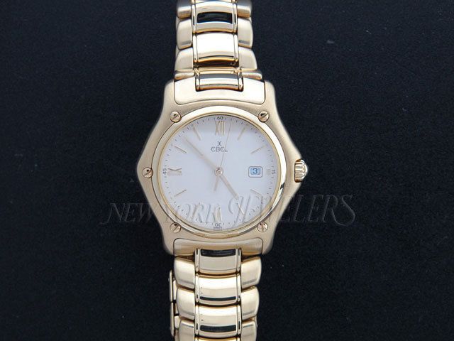 EBEL 1911 SOLID 18KT YELLOW GOLD BRACELET 887902 Watch  