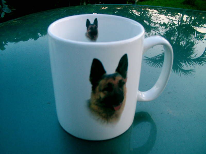 BOW WOW MEOWS GERMAN SHEPHERD MUG FOR DOG LOVERS  