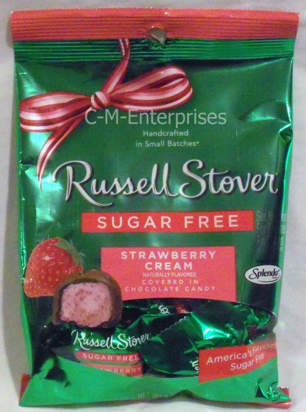 Russell Stover Sugar Free Strawberry Cream Candy 3 oz  