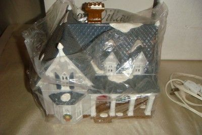   56 Snow Village Gothic Farmhouse 54046 American Architecture Series