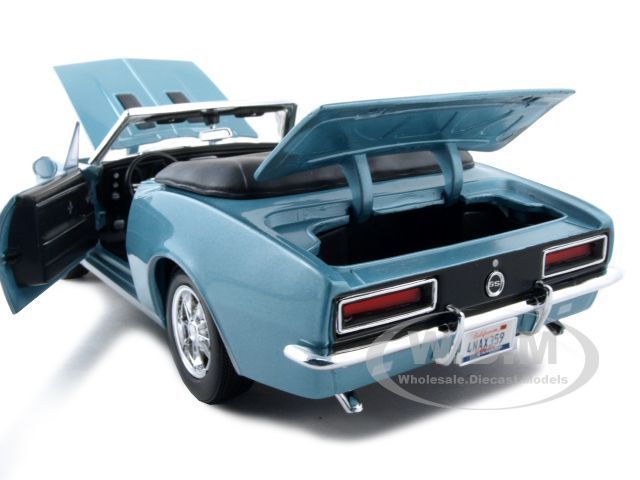 1967 CHEVROLET CAMARO SS 396 CONVT TURQUOISE 118  