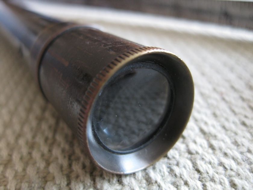 Vintage Brass 8x Rifle Scope Winchester A5?  