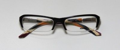   52 17 135 BLACK/MULTICOLOR VISION CARE EYEGLASS/GLASSES/FRAMES  