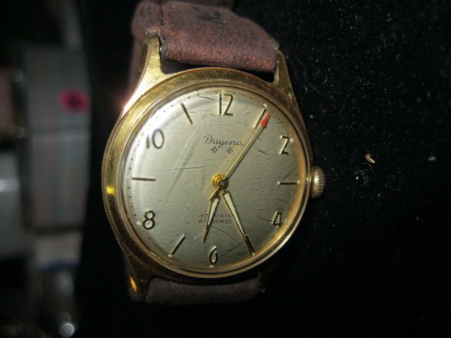 Dugena 17 Rubis AntiChoc Mens Vintage WristWatch  