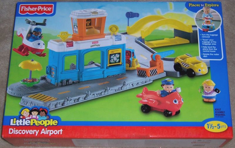 NIB Fisher Price Little People Discovery Airport  
