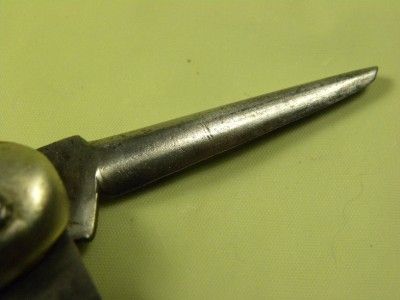 BIECO SOLINGEN GERMANY FOLDING POCKET SCOUT KNIFE BONE  