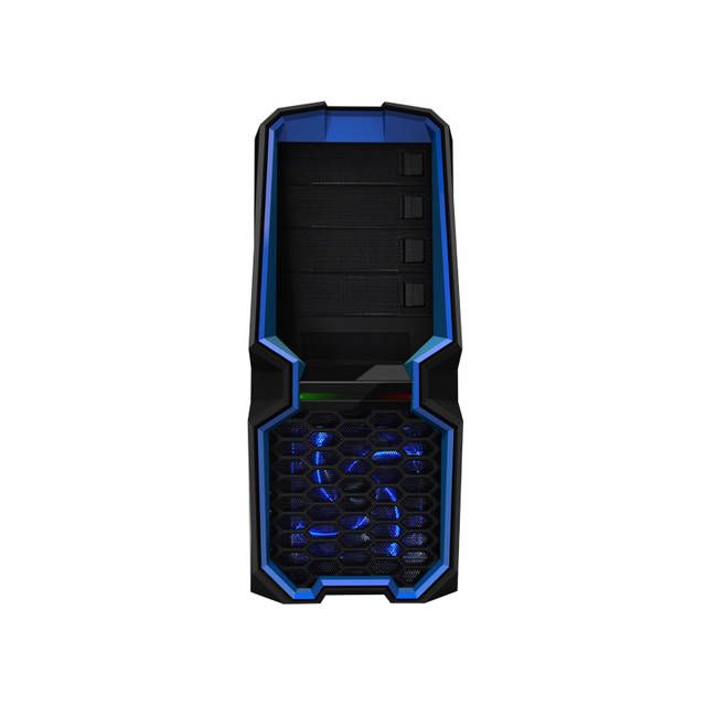   Blackstorm ATX 615WU No Power Supply ATX Mid Tower Case (Black/Blue