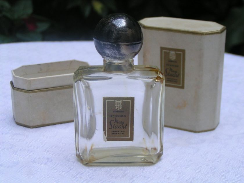 Vintage Ecusson by Mary Stuart Perfume Bottle w Box  