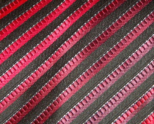 Berlioni Hand Woven Red Neck Ties Hankie 5 Styles Pocket Square  