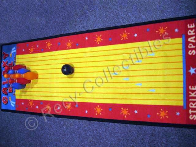 Jumbo Fun Game Rug Galaxy Bowling Kids Room Playroom  