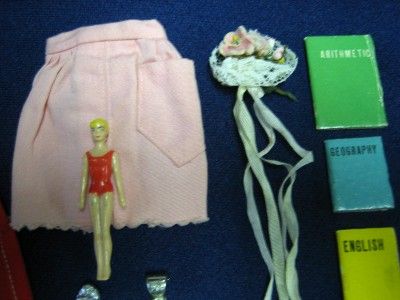 LOT OF 16 VINTAGE BARBIE DOLL ACCESORIES STAR TROPHY PURSE BOOKS ETC 